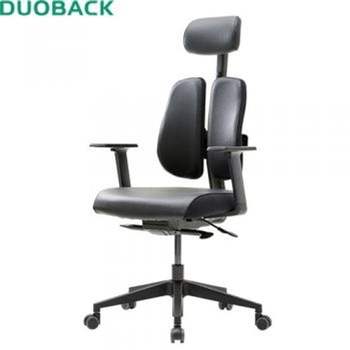 듀오백 D2500G-DASL 골드 검정인조가죽의자 대 사무용 업무용 부품 소모품 자재 파츠