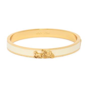 코치 홀스 캐리지 여성 뱅글 팔찌 335755 GLD 100