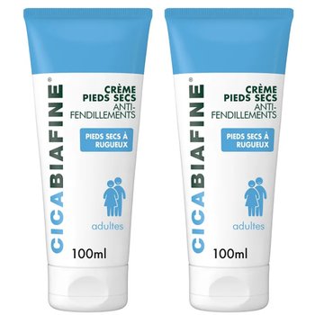 [해외] Biafine 비아핀 시카비아핀 안티 크래킹 드라이 풋 크림 100ml 2개
