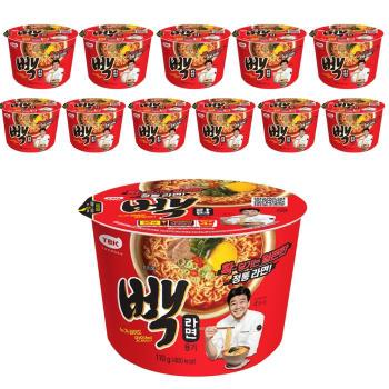 더본 빽라면 용기 110g 12개 (S53256164)