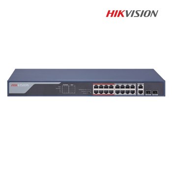 하이크비전 DS-3E0318P-E 18포트 16POE 스위칭허브 230W