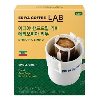 자재 이디야 핸드드립 커피(에티오피아리무/8gx7T)