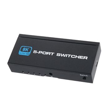 5개 입력 지원 HDMI 영상 선택기 리모컨 제공 디지털 가전 영상가전 액세서리 셀렉터 분배기