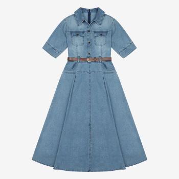 베스띠벨리 세이브존01 벨티드 데님 원피스  BKOKE2582 (S43913890)