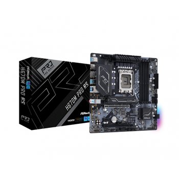 [해외] ASRock H670M Pro RS Intel H670 CPU(LGA1700) H670 MicroATX 마더보드 시리즈 대응 마더보드