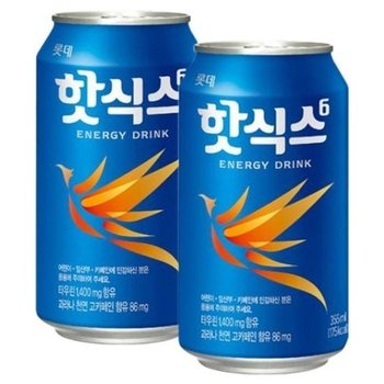 롯데 <b>핫식스</b> 355ml 24캔 몬스터 몬스터에너지_61013 (53639586)