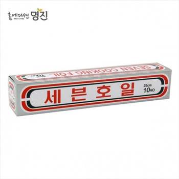 명진 세븐 쿠킹 알루미늄호일 25cm x 10호