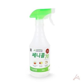 뿌리는소독제 스프레이 소독수 쎄니콜70 450ml (8107596A)