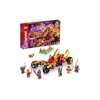 레고(LEGO) 닌자고 카이의 골든 드래곤 레이더 71773 장난감 블록 선물 8세 이상 남자아이용