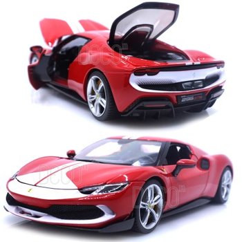 1:18 페라리 296 GTB 아세토 피오라노 레드 미니카