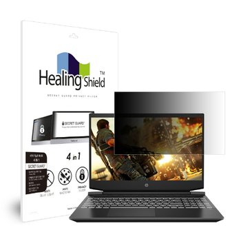 HP 파빌리온 게이밍15 ec0054ax 향균 보안필름 블루라이트차단 양면 정보보안기