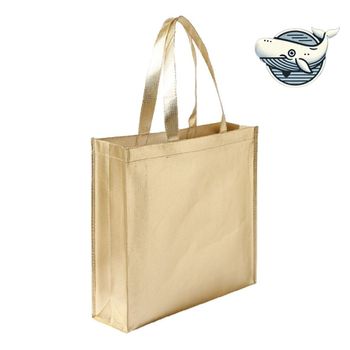 세련된 골드 부직포 선물가방 고급스러운 다용도 부직포가방 세탁가방 부직포백 시장가방 쇼핑백
