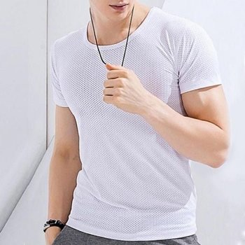 데일리 베이직 남자 작업복 평상복 올데이 반팔 매쉬 (WFH3HZM)