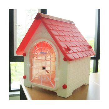 강아지집 플라스틱 하드 하우스 (S) 개집 조립식 휴식 (WC65A35)