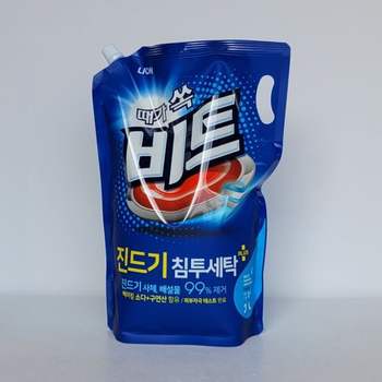 라이온 액체비트 2.7L 리필형 파우치 (일반/드럼겸용) (당일발송/무제