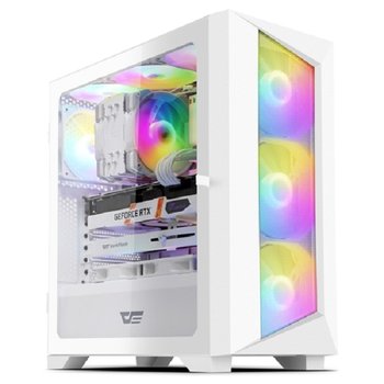 DARKFLASH DNX700 MESH RGB 화이트 (미들타워)