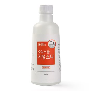 [오늘출발] 소다스쿨 강알칼리세제 4.5% 가성소다 500ml / 수산화나트륨 / 기름때제거