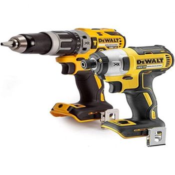 [해외] 영국 디월트 공구박스 Dewalt DCF887 18V Brushless Impact Driver with DCD796N Combi Drill Tw