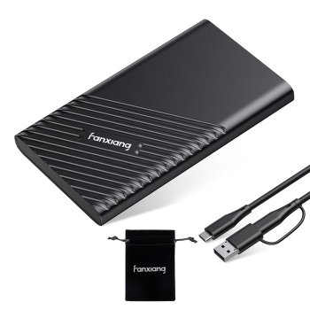 [해외] 판샹 SSD 2TB 외장형 PS4 PS5 대응 TLC NAND USB Type-C 최대 읽기 2050MB s 휴대