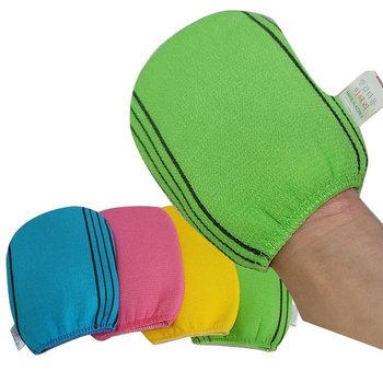 컬러 때밀이 장갑때타올 이태리타올 샤워타월 목욕 여관 호텔 목욕탕