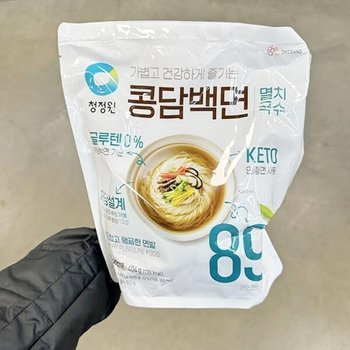 청정원 콩담백면 멸치국수 404g 402396