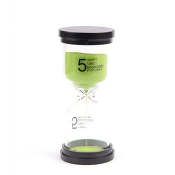 심플 SEP396O0 5분 타임 시간 측정 인테리어 유리 래시계 1p