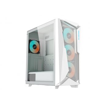 [해외] GIGABYTE C301 GLASS WHITE V2 미들 타워형 PC 케이스 C301GW V2 CS9183