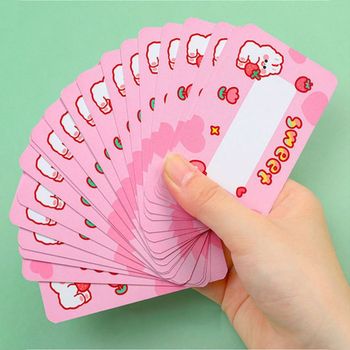 긁는카드 만들기 컬러풀 스크래치 카드 골고루 80개 스크래치카드 비밀카드 복권만들기