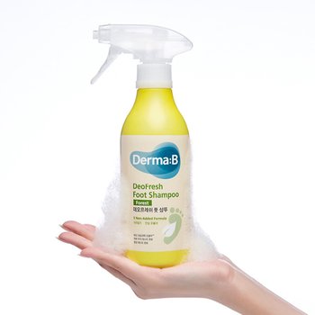 더마비 데오프레쉬 풋 샴푸 포레스트 사이프러스향 400ml 1개