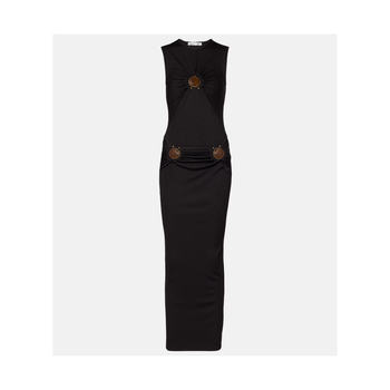 25 FW 크리스토퍼 에스버 Disconnect 임벨리시드 맥시 드레스 TP562874290