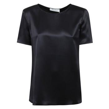 26 SS 막스마라 실크 블랙 Dida 디다 크루넥 숏슬리브 티셔츠