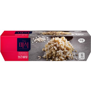 하림 더미식 보리쌀밥 180g*6개