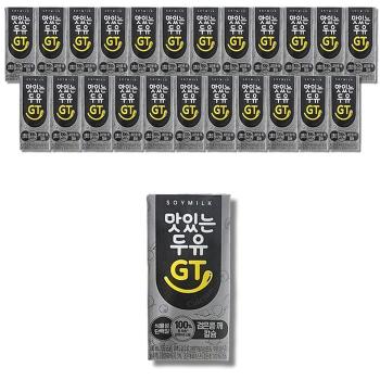 남양유업 맛있는두유 GT 검은콩 깨 칼슘 190ml 24개 1박스 (S51149348)