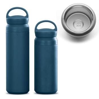 탐블러 350ml 500ml 스텐 텀블러 블루 물샘방지 보온 보냉