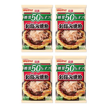 [해외] 닛신 일본 저당 오코노미야키 가루 160g X 4봉지