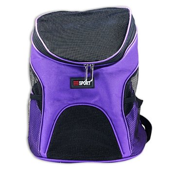 (70% 땡처리) 강아지 고양이 이동장/가방 캐리어 스포츠 백팩 중형 (퍼플색상) 4kg이하 적합