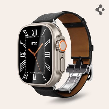 애플워치 스트랩 11 10 9 8 7 SE3 SE2 6 5 4 SE 울트라 3 2 1 천연가죽 엔조