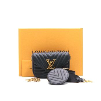 [중고] 루이비통 뉴 웨이브 멀티 포쉐트 크로스백 블랙 M56461 152894584