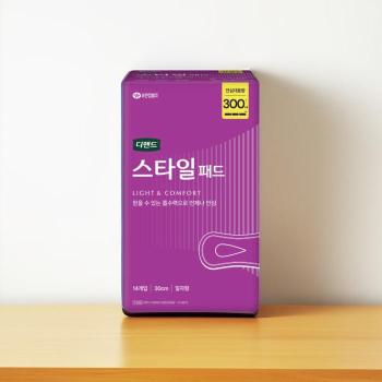 디펜드 스타일 패드 안심대용량 14개 4팩 어른용 여성 속기저귀 (S32611709)