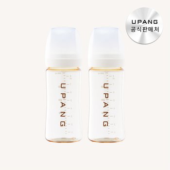 유팡맘마 PPSU 노꼭지 젖병 250ml 트윈 택1