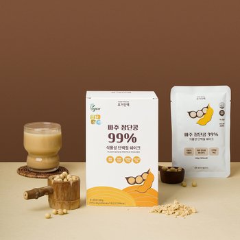 국산 파주 장단콩 99% 식물성 단백질 비건 쉐이크