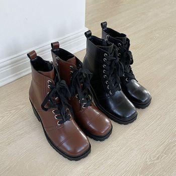 mejor 여성 워커부츠 미들굽 부츠