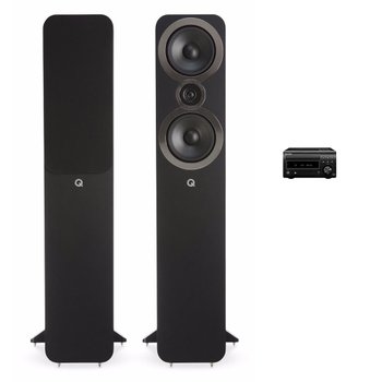 데논 RCD-M41 + 큐어쿠스틱스 3050i 미니 하이파이 오디오 세트