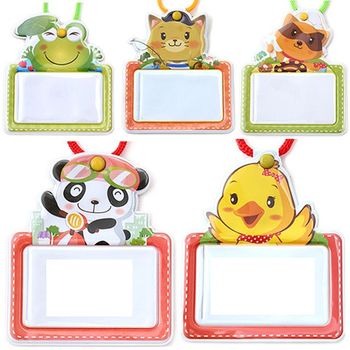 사무용품 동인 옷핀 목걸이명찰 끼움식 5개입 - 41945