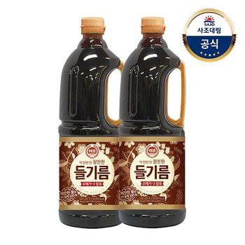 참진한들기름1.8L 2개