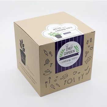 텃밭 화분 DIY 식집사 셰프가든 스위트바질 키우기 학습 가드닝
