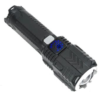 감성캠핑 XHP70 LED 충전식 줌 서치 라이트 랜턴 손전등 후레쉬