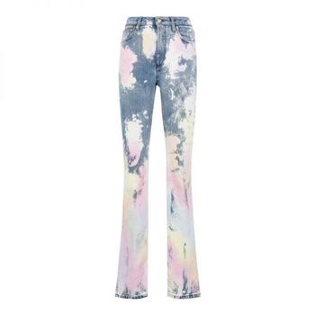 [해외] Roberto Cavalli 우먼 Acid 워시 Flared 데님 진 Brand Size 42 ( US 8 ) QKJ218-DS007-04564 14