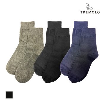 [최초가7900원][TREMOLO] 단목 솔리드 양말세트_TRNXA3Y1202
