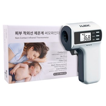 휴비딕 비접촉 적외선 체온계 FS-300 써모파인더 이마 피부 가정용 빠른측정